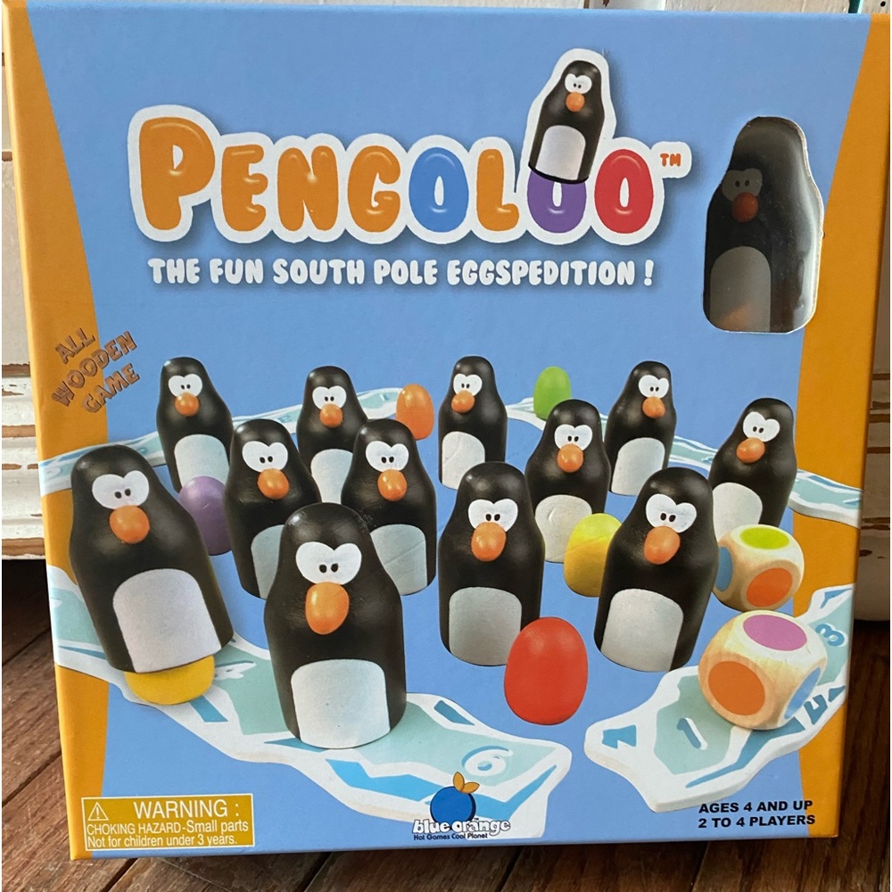Wooden penguin game . Great condition! Played one time .
